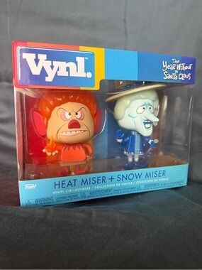 FUNKO Vynl. Heat Miser + Snow Miser Vinyl Figure Set